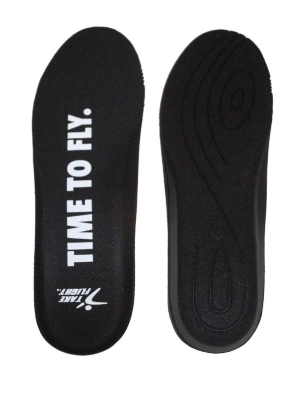 NEW pair of replacement insoles for MEN or Lg. size women 10M 11.5W Black Nike